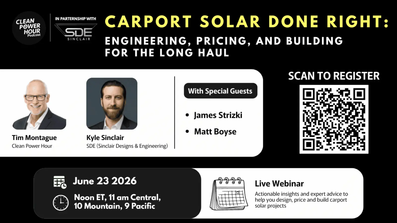 SDE Webinar